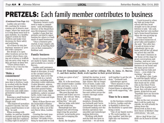 An article about us by the Altoona Mirror!