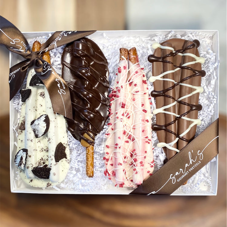 4 Pretzel Sampler Gift Box