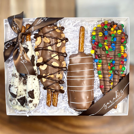 4 Pretzel Sampler Gift Box