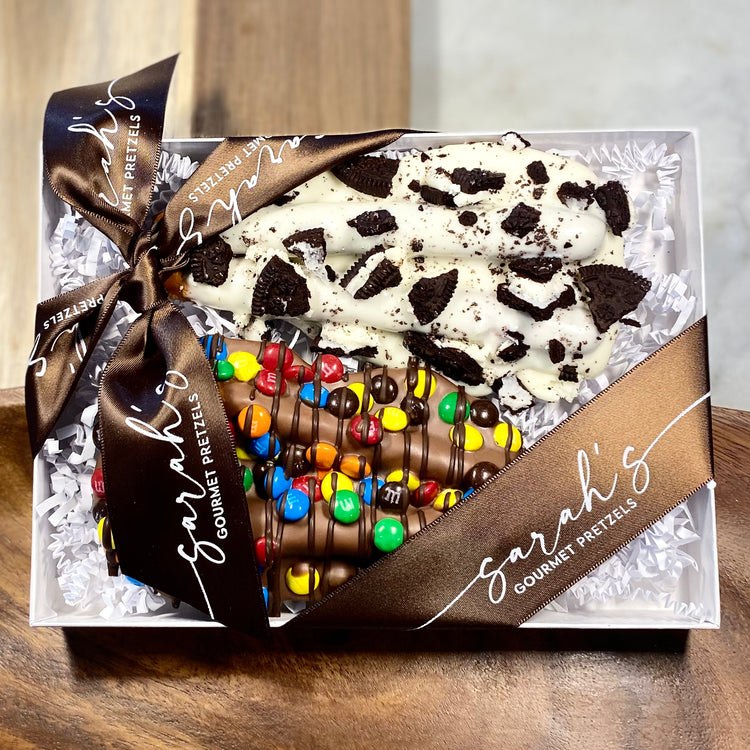 Gluten Free 2 Pretzel Sampler Gift Box