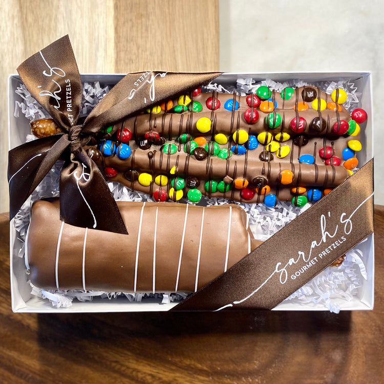 2 Pretzel Sampler Gift Box