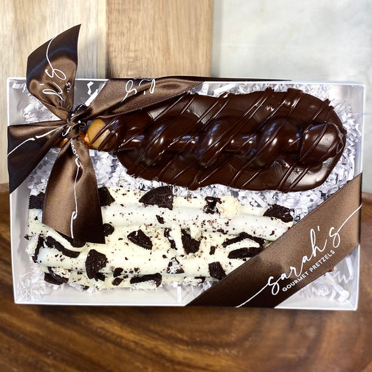 2 Pretzel Sampler Gift Box