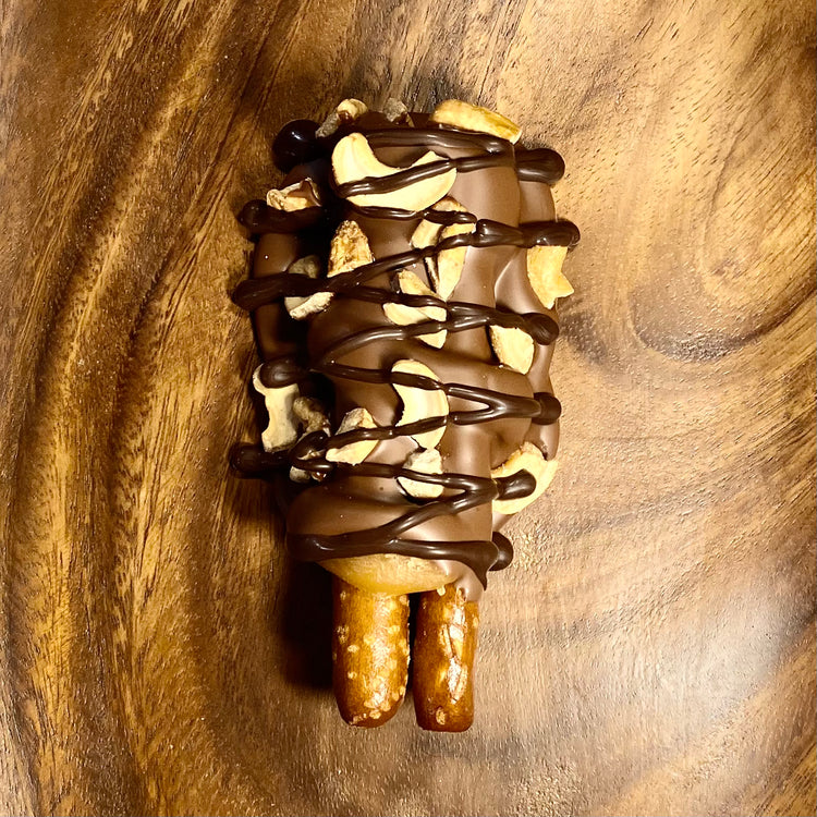 Gluten Free Cashew Caramel Turtle