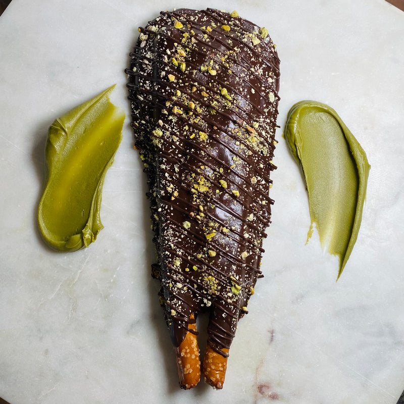 Dubai Chocolate Covered Pretzel