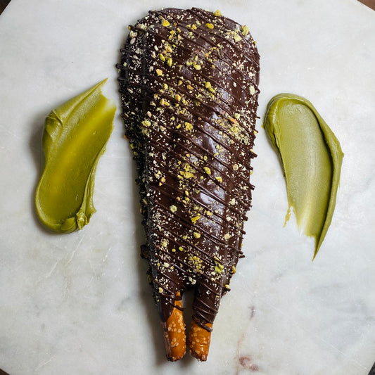 Dubai Chocolate Covered Pretzel