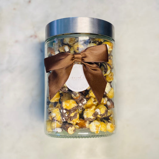 Signature Recipe Gourmet Popcorn in Glass Gift Jar
