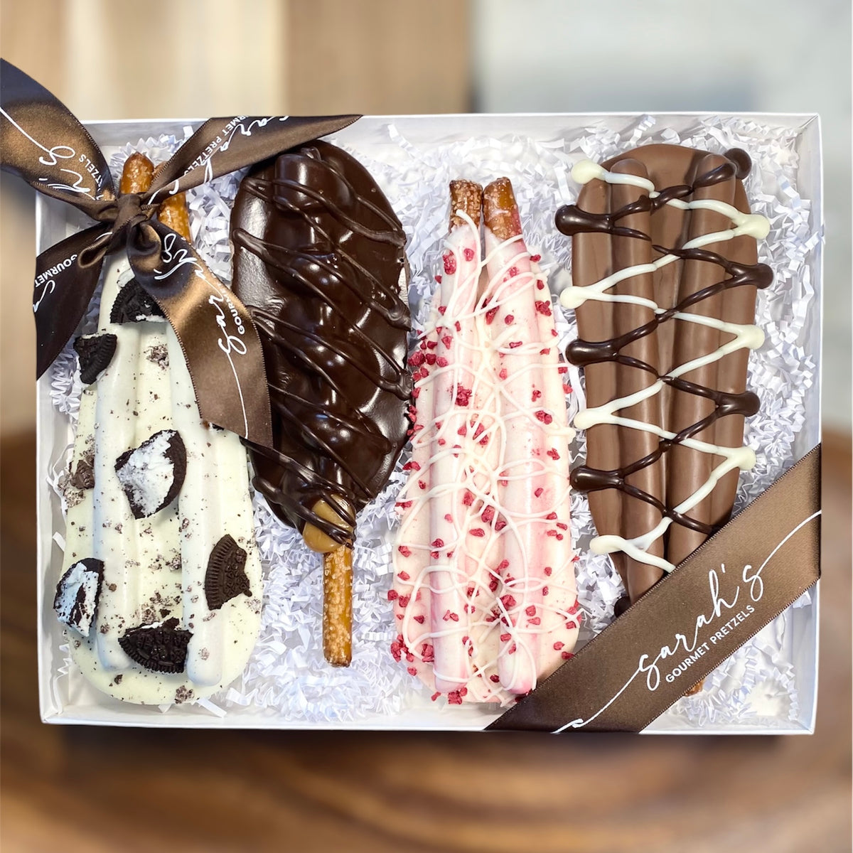 4 Pretzel Sampler Gift Box