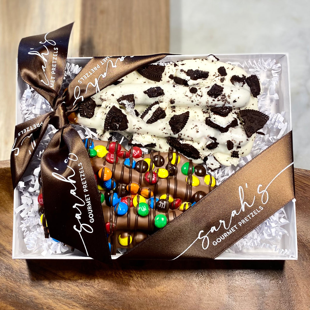 Gluten Free 2 Pretzel Sampler Gift Box