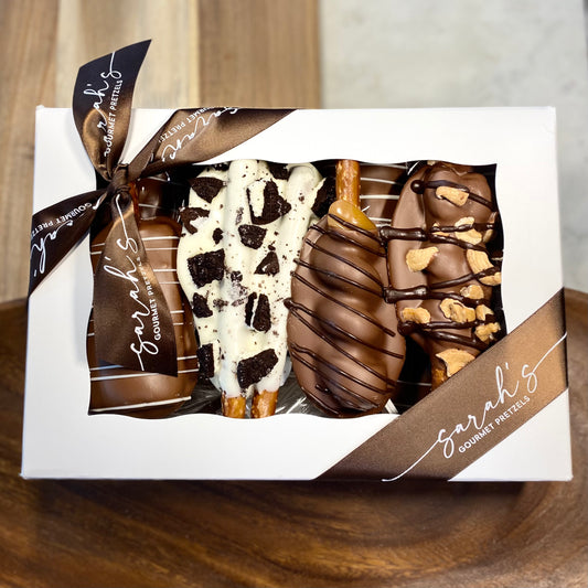 Gluten Free 12 Pretzel Sampler Gift Box
